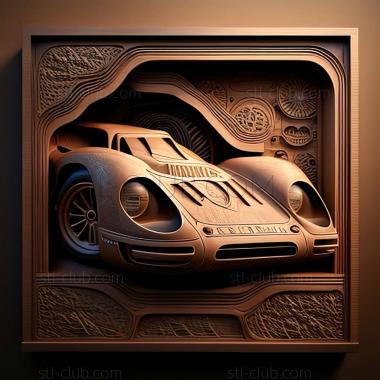 3D модель Porsche 917 (STL)